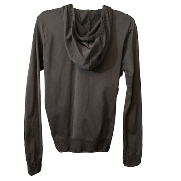 Fabletics netted  hem long sleeve hoodie SIZE L - Picture 4 of 4